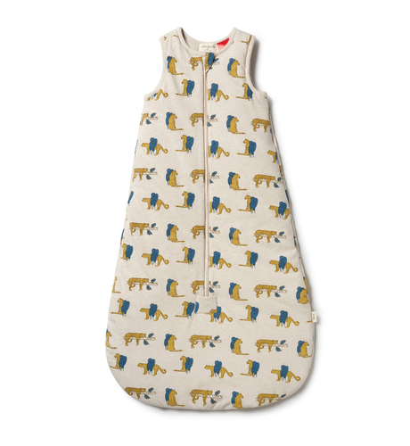 Wilson & Frenchy Organic Sleeping Bag - Sneaky Leopard