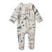 Wilson & Frenchy Organic Zipsuit with Feet - Jungle Mania