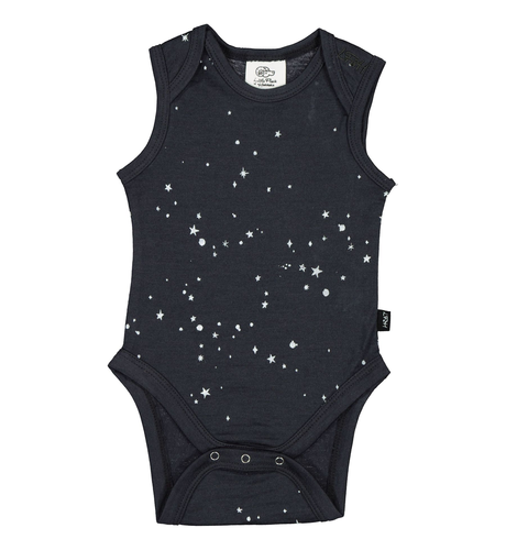 LFOH Hadley Sleeveless Bodysuit - Graphite Stars