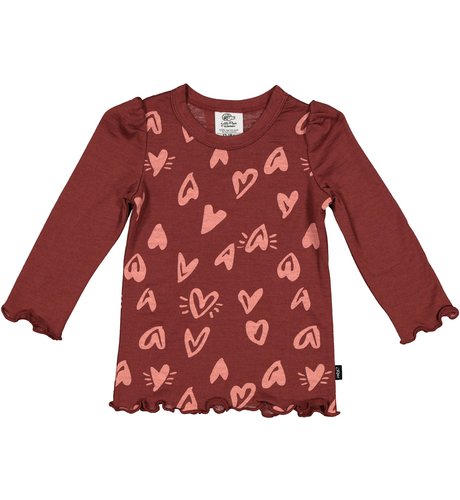 LFOH Lakyn Longsleeve - Currant Heartburst