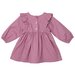 Designer Kidz Harper Ruffle Baby Dress - Nostalgia Rose