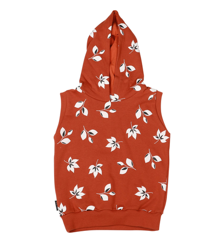 Tiny Tribe Fall Leaf Hooded Vest