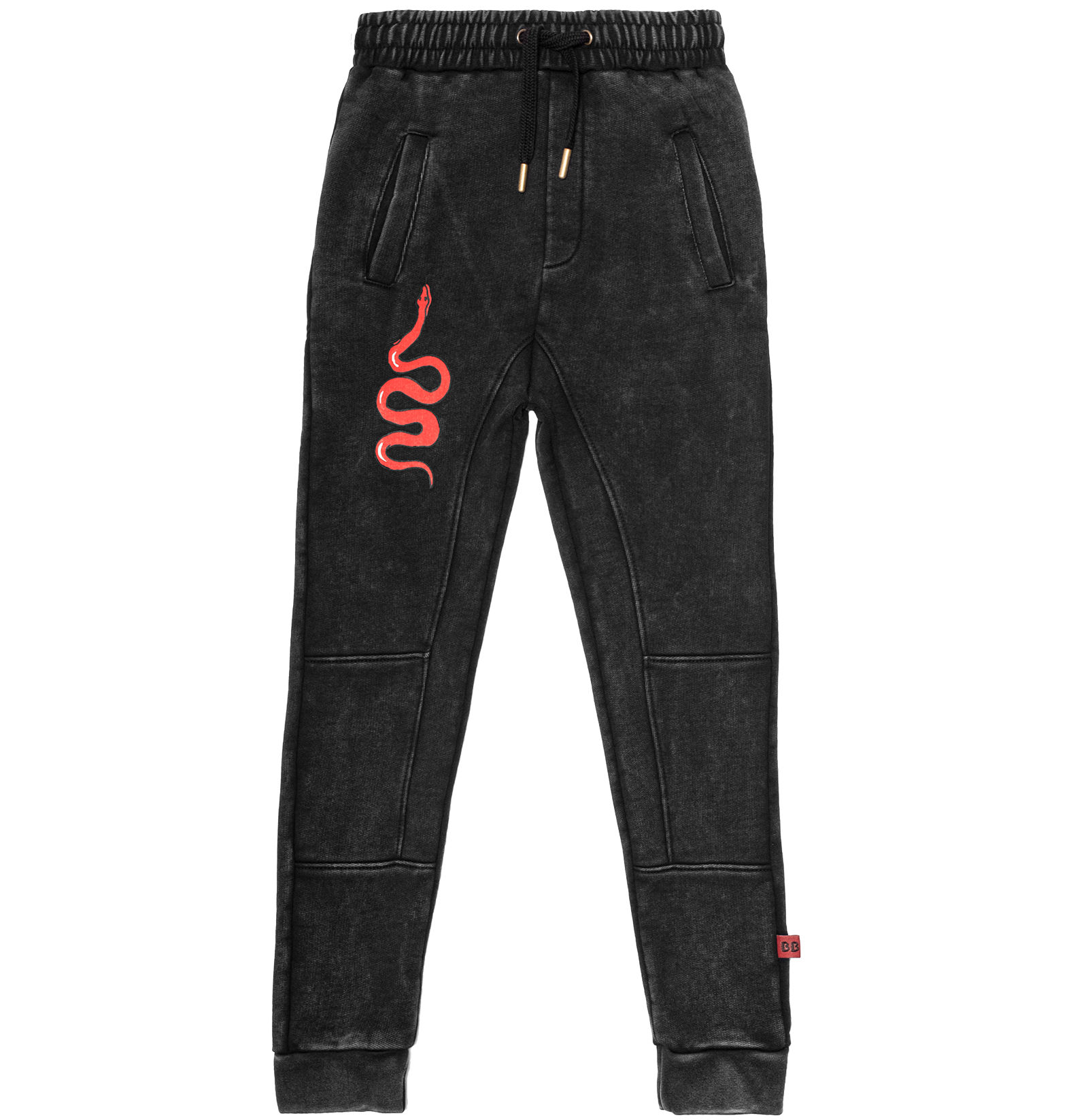 Band Of Boys Bandits Red Viper Panel Trackies Vintage Black