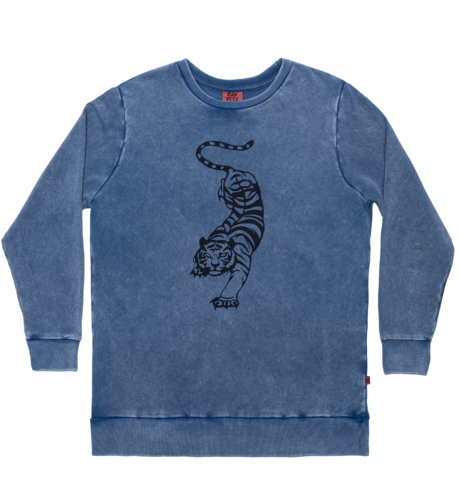 Band Of Boys Crouching Tiger Classic Crew - Vintage Blue