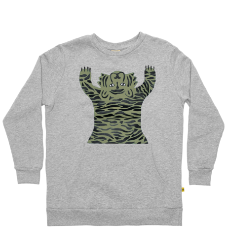 Band Of Boys Easy Tiger Pocket Classic Crew - Marle Grey