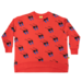 Band Of Boys Lightning Sunnies Repeat Oversize Crew - Red