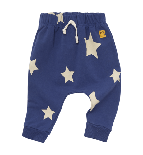 Rock Your Baby Stardust Baby Trackpants - Blue
