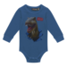 Rock Your Baby Hello Dino Bodysuit - Blue
