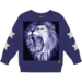 Rock Your Kid Lion Sweatshirt - Blue
