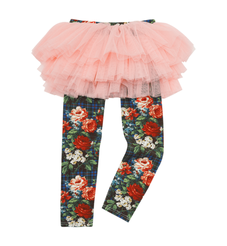 Rock Your Kid Wuthering Heights Circus Tights - Floral