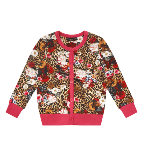 Rock Your Kid Leopard Floral Cardigan