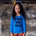 Rock Your Kid Leave Her Wild T-Shirt - Blue