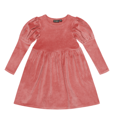 Rock Your Kid Dark Pink Corduroy Dress