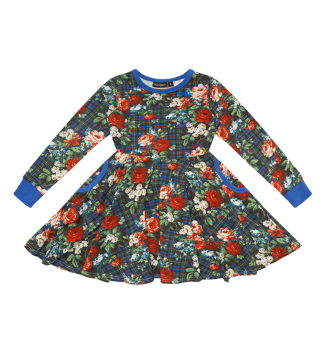 Rock Your Kid Wuthering Heights Waisted Dress - Floral