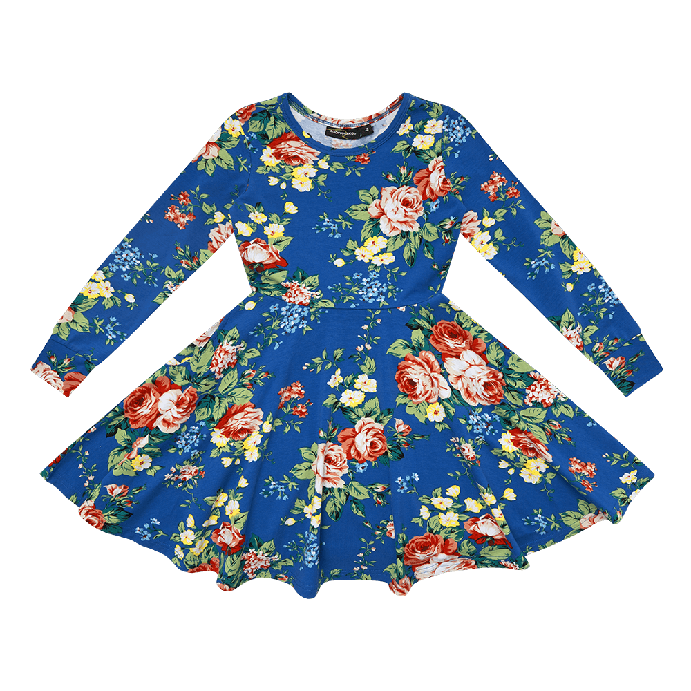Rock Your Kid Eden Waisted Dress - Floral - SALE-Sale Girls Clothing ...