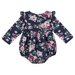 Designer Kidz L/S Bubble Romper - Navy