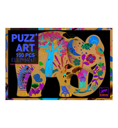 Djeco Puzzle Art Elephants 150pc