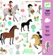 Djeco Stickers - Horses