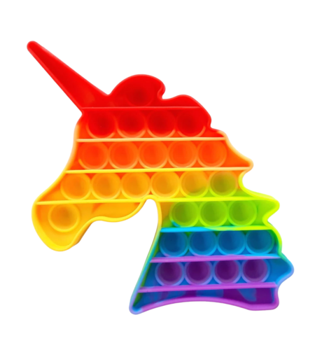 Popit Fidget Toy - Rainbow Unicorn