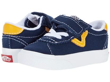 Vans Toddlers Classic Sport V - Dress Blues/Saffron - FOOTWEAR-Infant :  Kids Clothing NZ : Shop Online : Kid Republic - Vans MATA