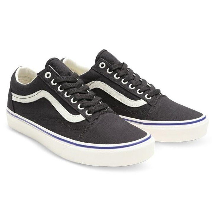 Vans Teens Retro Old Skool Raven Spectrum Blue FOOTWEAR Sneakers Kids Clothing NZ Shop Online Kid Republic Vans MATA