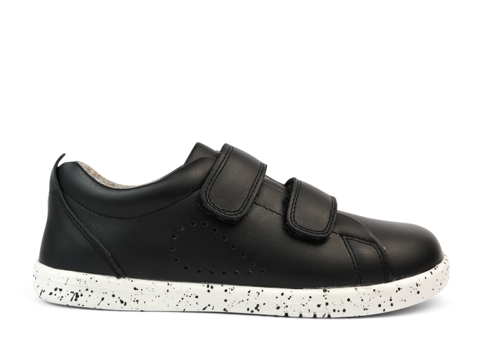 Bobux Kid Grass Court Black SALE Sale Footwear Kids Clothing NZ Shop Online Kid Republic W21 BOBUX