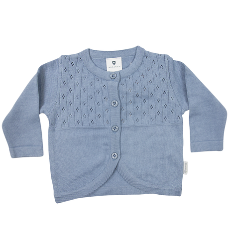 Korango Organic Baby Cardigan - Blue