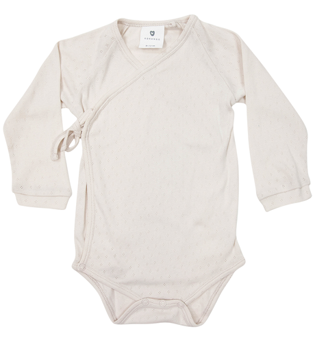 Korango Organic Baby L/S Bodysuit - Grey
