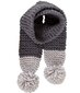 Acorn Traveller Chunky Scarf Grey