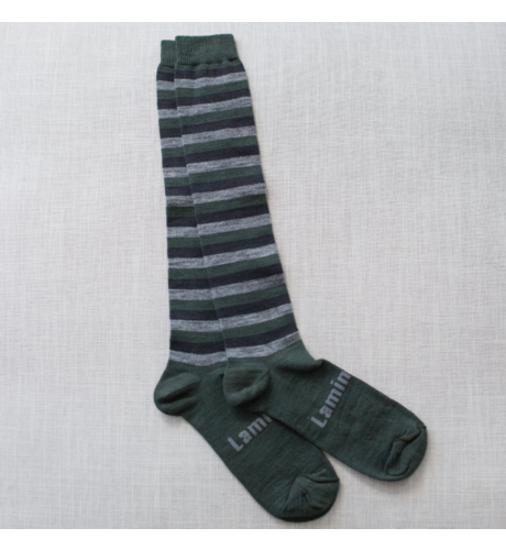 Lamington Merino Child Knee High Socks - Reef