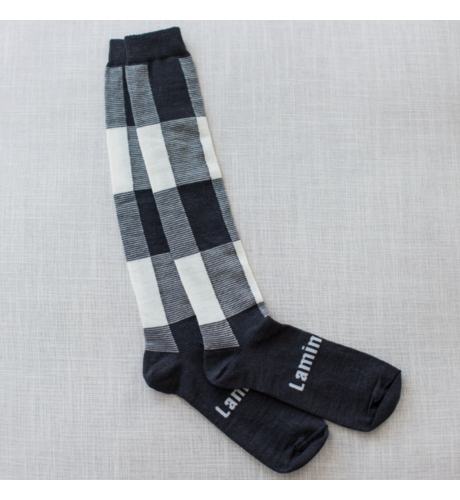 Lamington Merino Child Knee High Socks - Ash