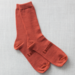 Lamington Merino Mens Crew Socks - Brick