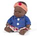 Miniland African Girl Doll & Outfit - 21cm