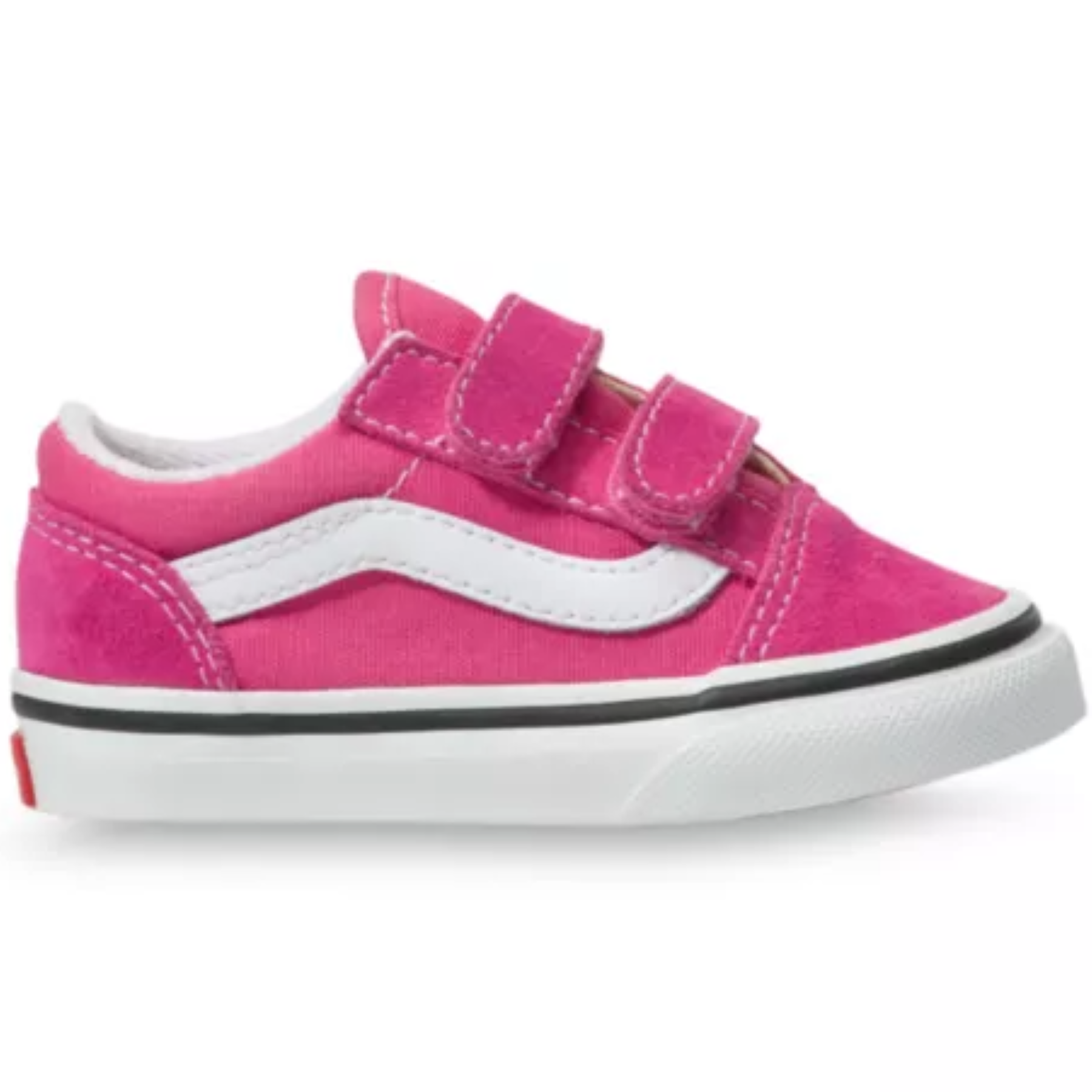 Vans Toddler Old Skool Velcro Fuchsia/Purple FOOTWEARInfant Kids