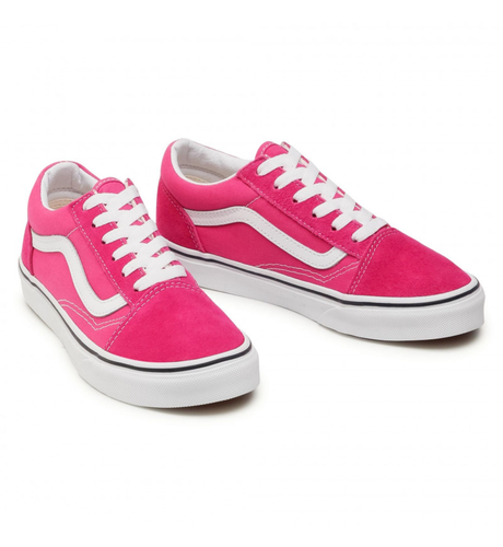 Vans Kids Old Skool - Fuchsia Purple/True White