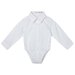 Designer Kidz Jackson L/S Formal Romper - White