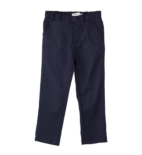 Designer Kidz Toby Linen Pants - Navy - CLOTHING-BOY-Boys Special ...