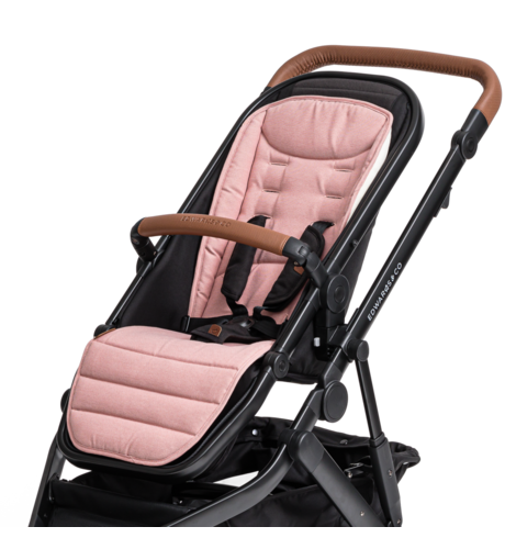 Edwards & Co Luxe Stroller Liner - Pink