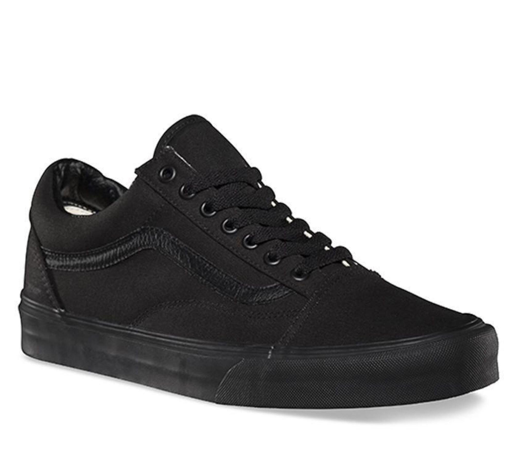 Vans Teen Old Skool - Black/Black - FOOTWEAR-Sneakers Kids Clothing NZ : Shop Online Kid - Vans MATA