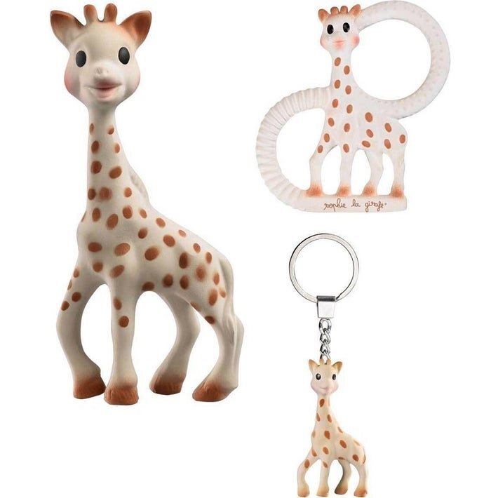 Sophie the Giraffe So Pure Sophie Trio Set BABY ESSENTIALSFeeding