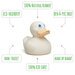 Lanco Rubber Duck - Creme