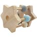 Hess-Spielzeug Rattle Star - Natural Blue