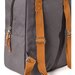 Crywolf Mini Backpack - Charcoal/Rust