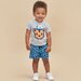 Huxbaby Digi Animal Swim Short - Azure