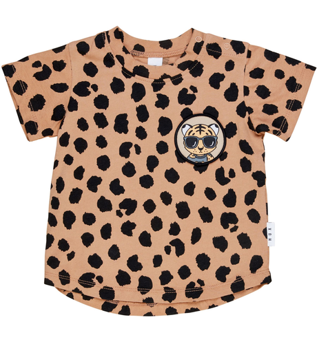 Huxbaby Tiger Animal T-Shirt - Toast