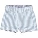 Huxbaby Reversible Chino Short - Ink + Surf Stripe
