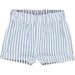 Huxbaby Reversible Chino Short - Ink + Surf Stripe