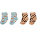 Huxbaby Shiba/Animal 2Pk Socks -Surf/Toast