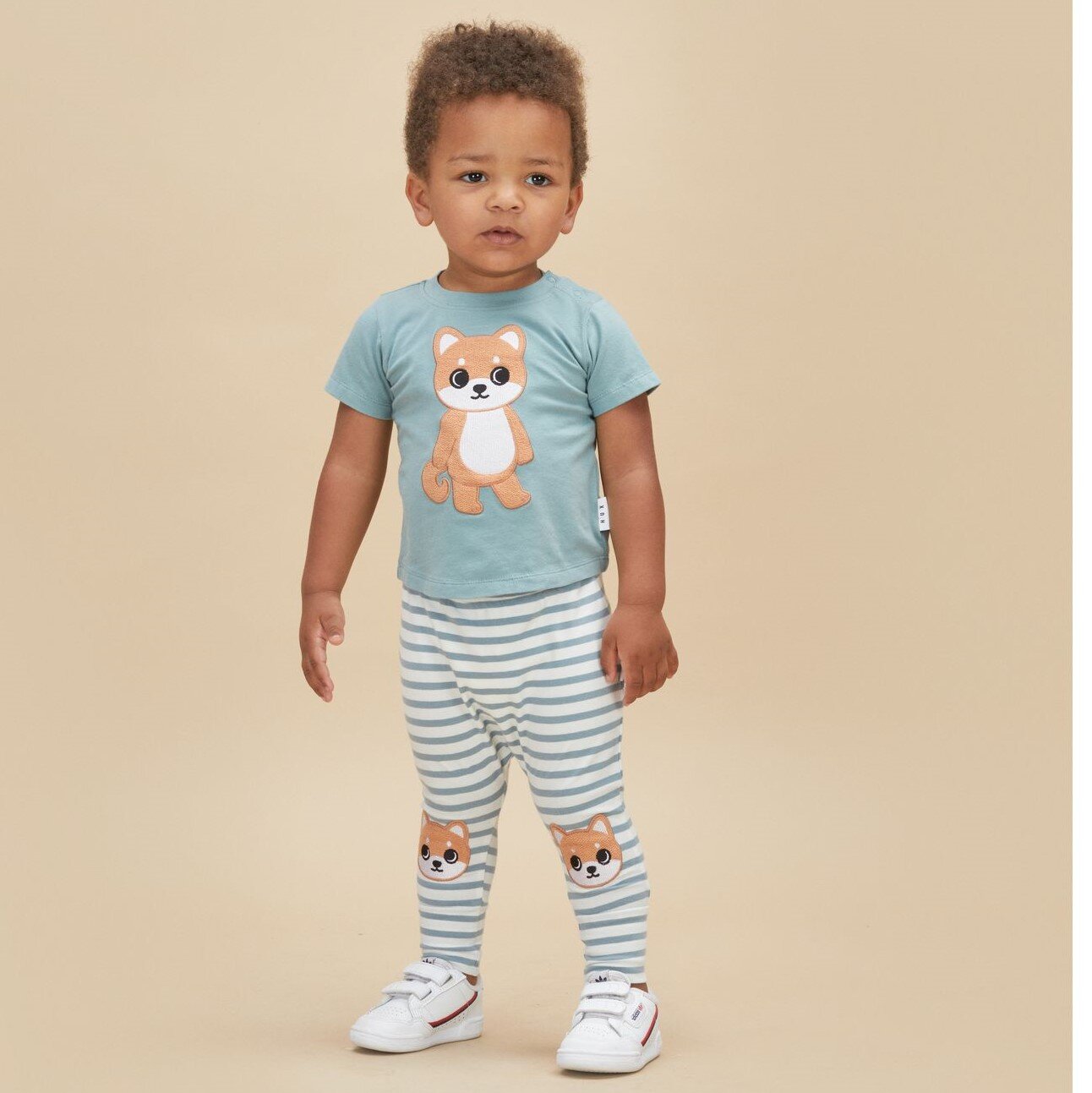 Huxbaby Shiba Stripe Drop Crotch Pant 