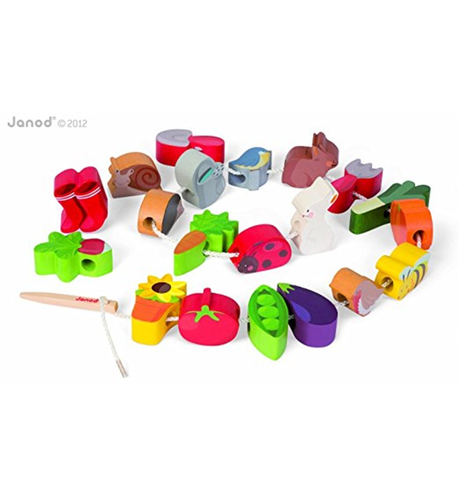 Janod Garden Beads 20PCS